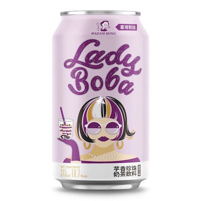 Madam Hong Lady Boba Bubble Tea Taro 320ml